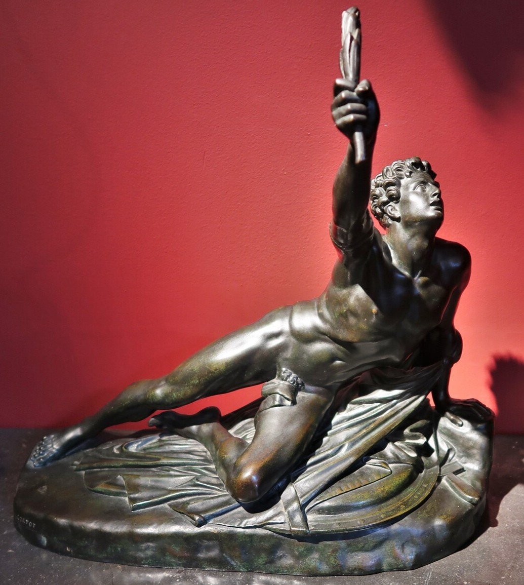 The Marathon Soldier, Bronze After Cortot