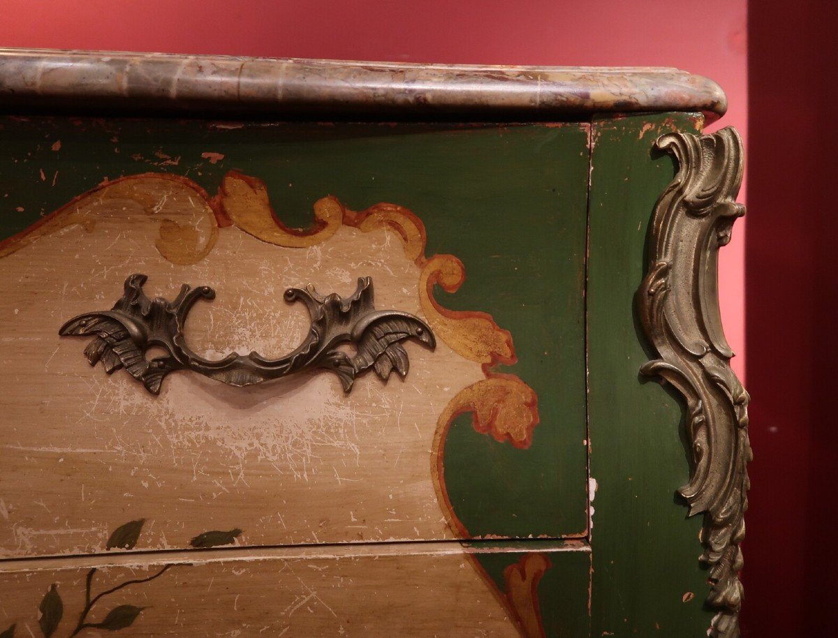 Louis XV Style Chest Of Drawers In The Style Of Maison Janssen-photo-3