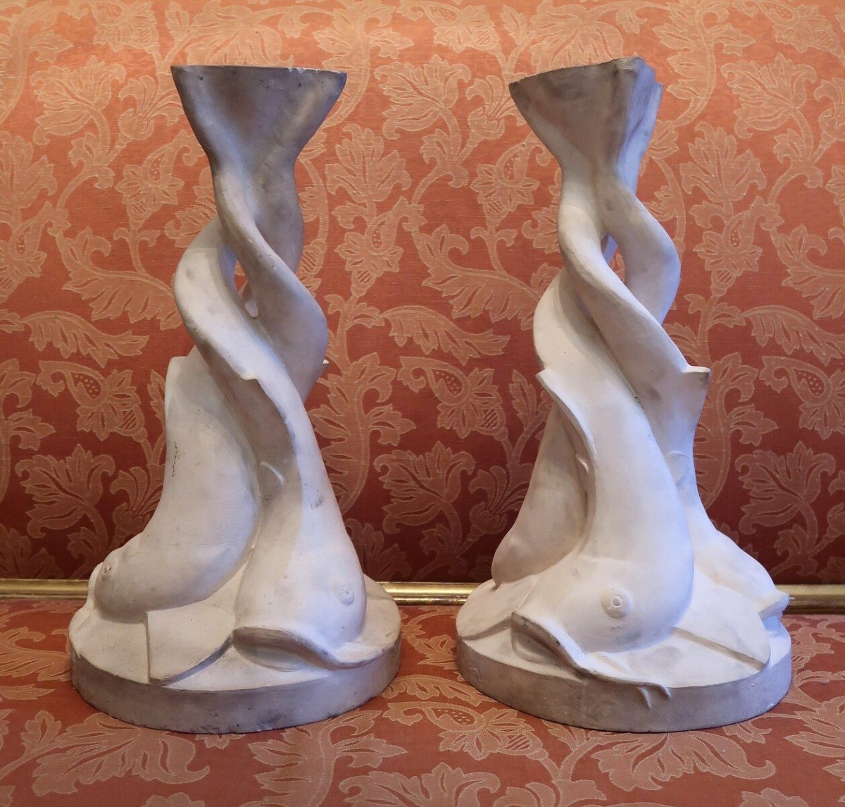 Pair Of Sculptures From The 60s 