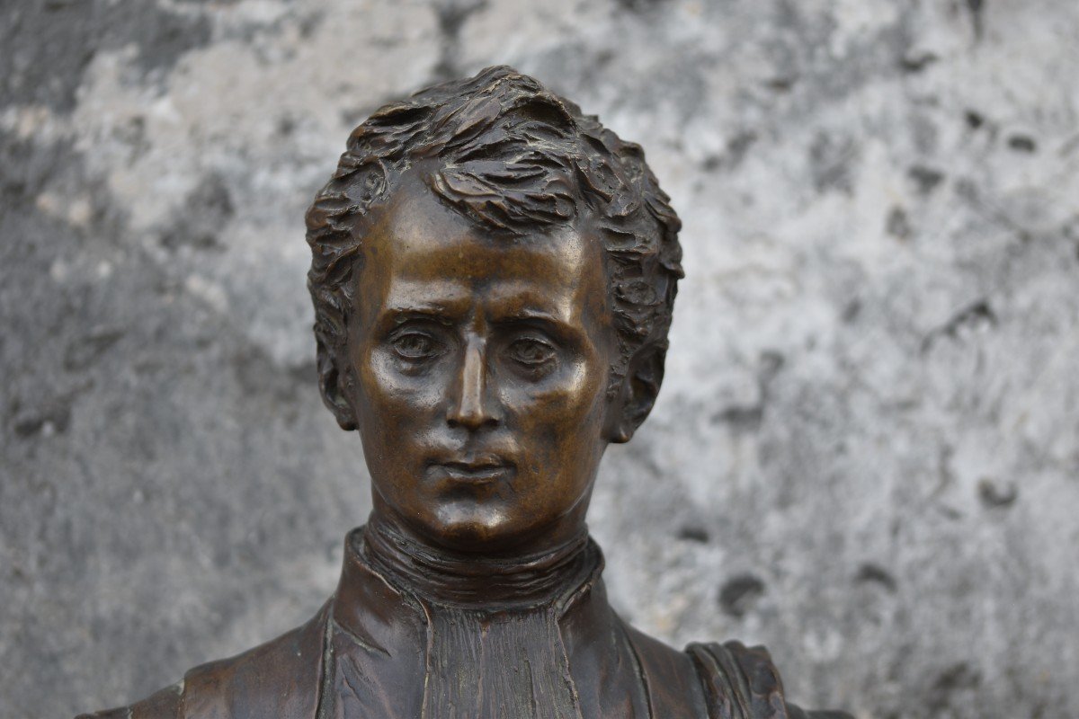 Laurent Marqueste, Bust Of An Advocate (circa 1910)-photo-3