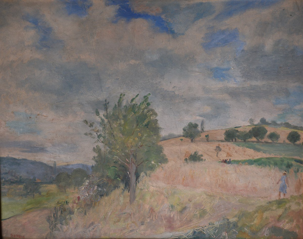 Adolphe Deteix, Les Champs de blé (vers 1930)