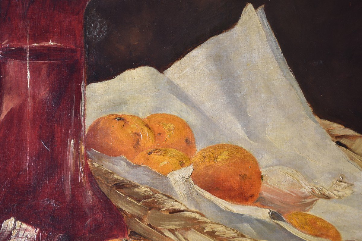 Charles Jung, Still Life With Oranges (1896)-photo-2