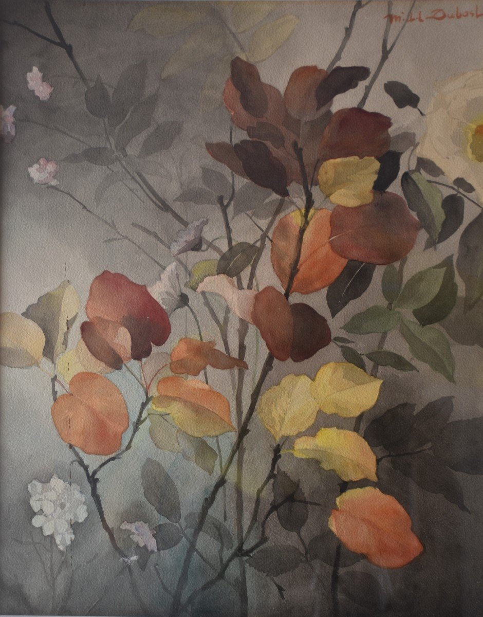 Michel Dubost, Feuilles d’automne (vers 1920)