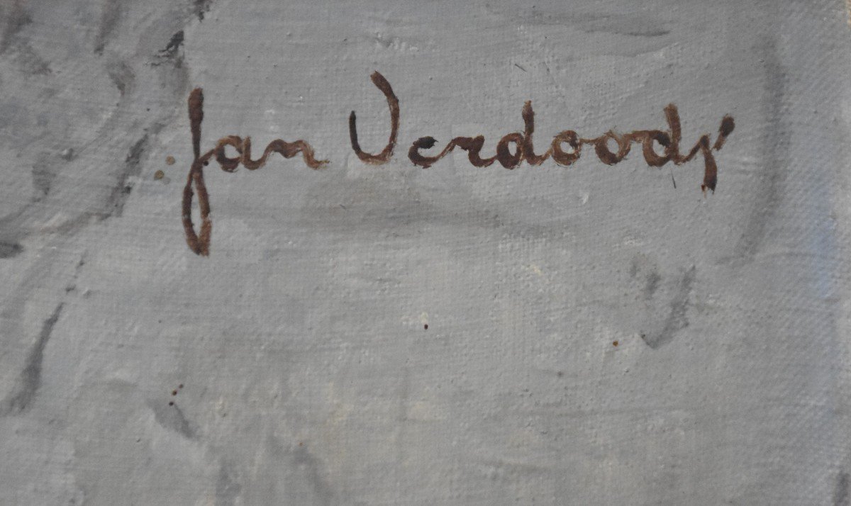 Jan Verdoodt, Chou rouge à l'envers (vers 1960)-photo-2