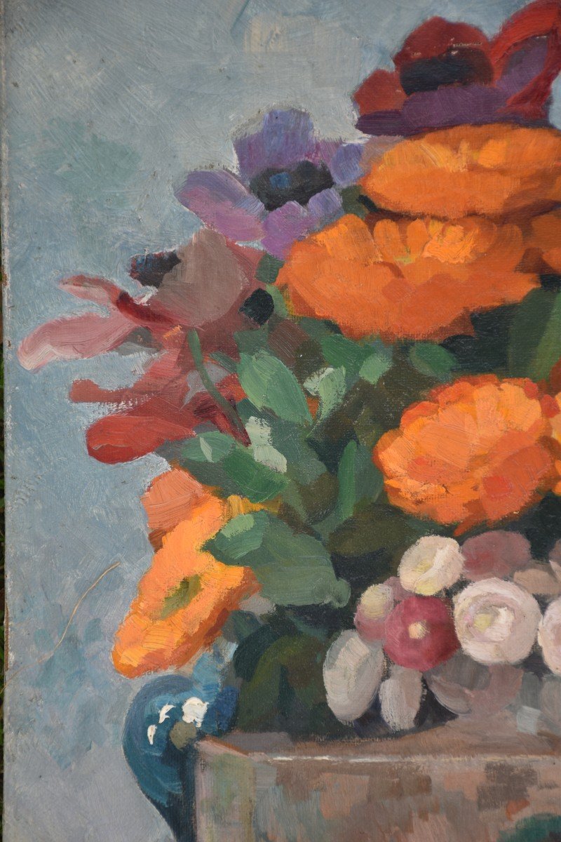 Michel Dubost, Bouquet Of Flowers (around 1940)-photo-2