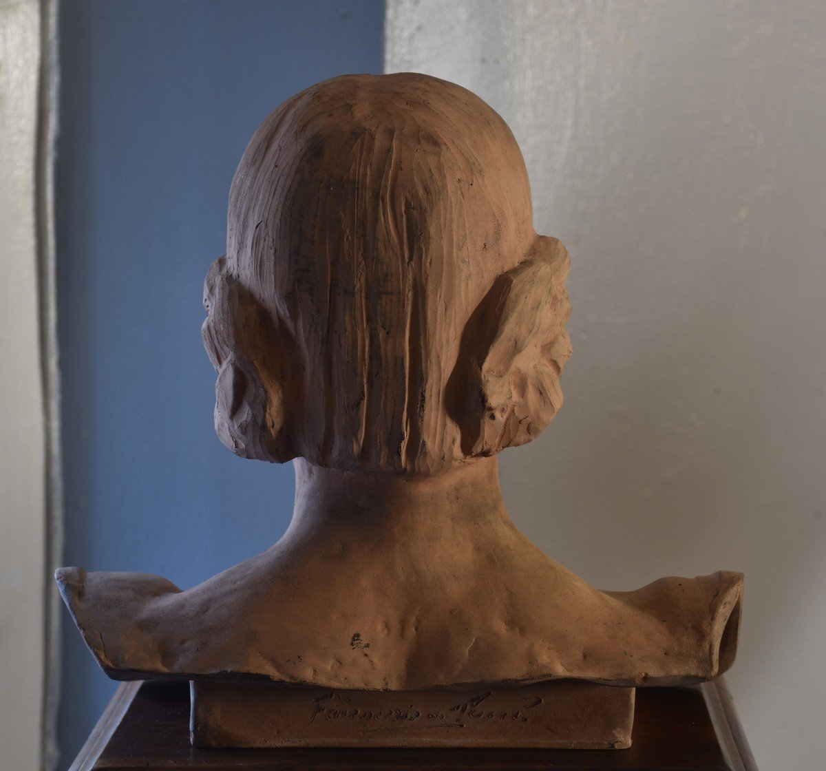 Faiencerie De Toul, Head Of A Woman (around 1900)-photo-3