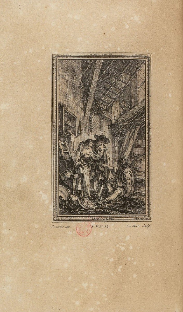 François Boucher (après), illustration pour le Décaméron de Boccace (vers 1760)-photo-7