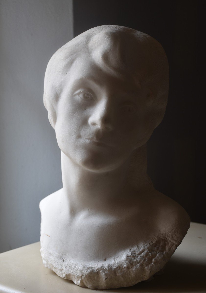 Albert-bernard-félix Richard, Head Of A Woman (circa 1930)