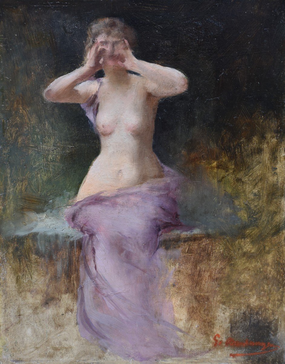 Gustave BOULANGER (Paris, 1824-1888), La nymphe Écho (vers 1885)