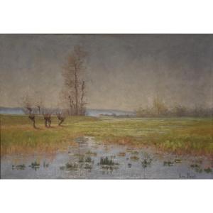 Léon Benoît, The Marsh In Spring (1895)