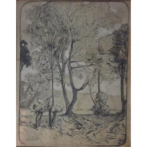 Francisque Martin, Trees (circa 1910)