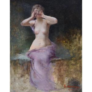 Gustave BOULANGER (Paris, 1824-1888), La nymphe Écho (vers 1885)