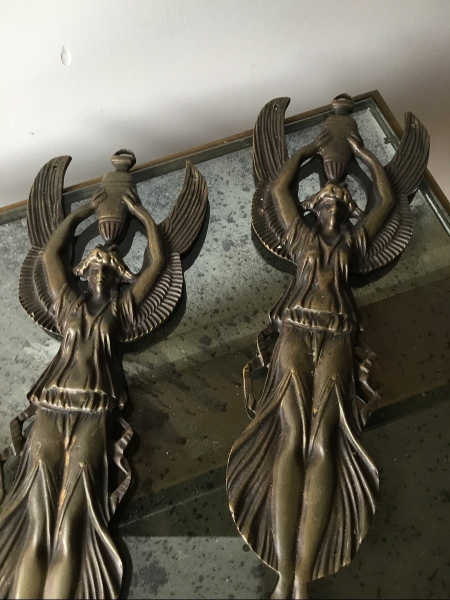 The Pair Of Great Fame In Bronze-photo-3