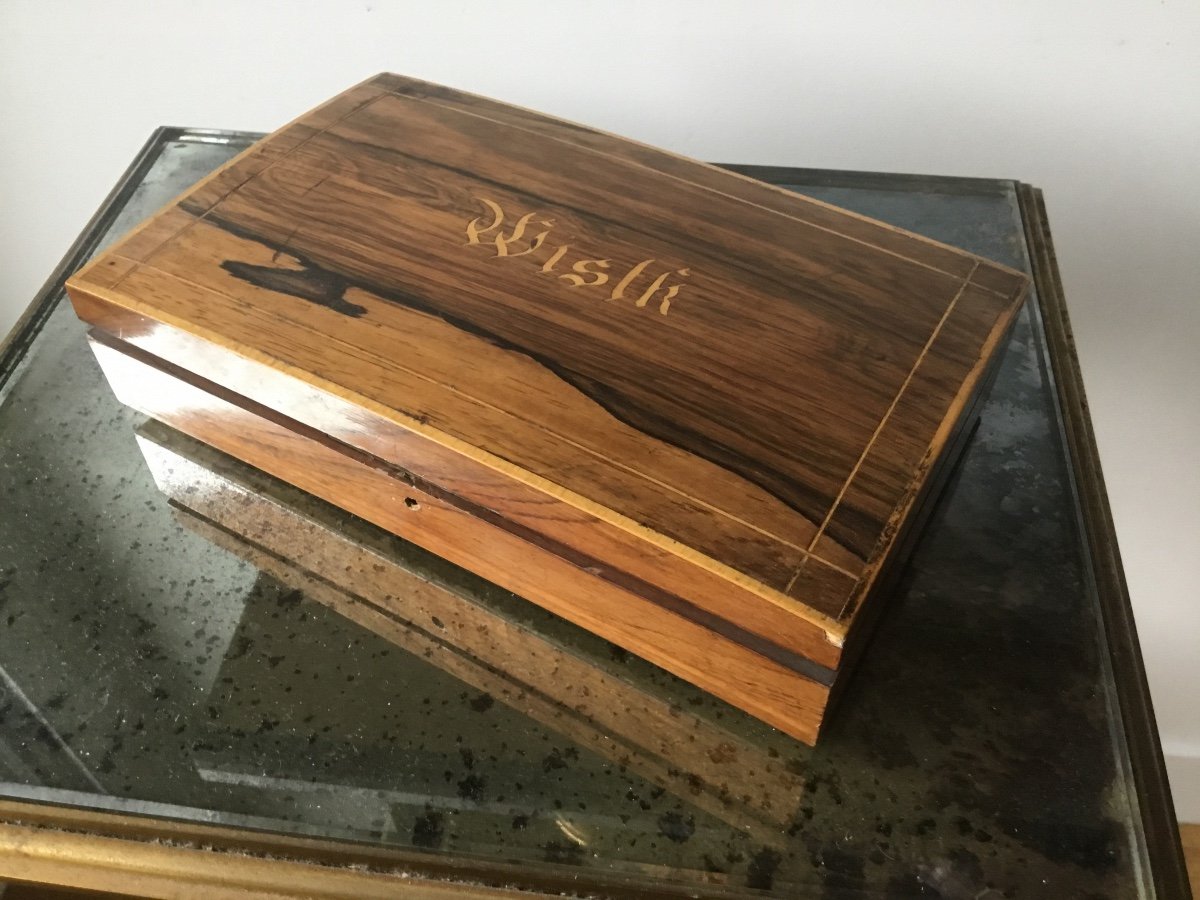 Coffret De Wisth, Boite à Cartes , Napoléon III -photo-1