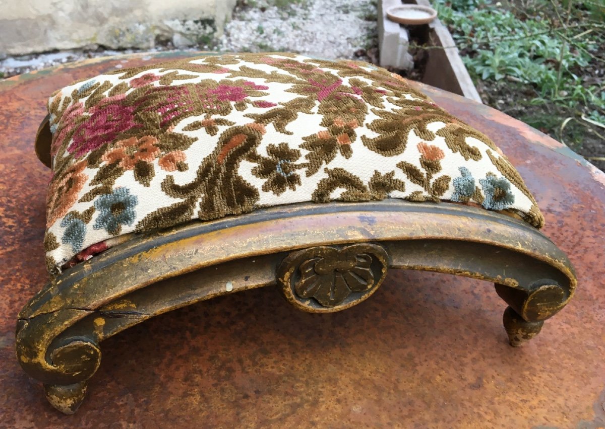 Rounded Footrest Shell Decor-photo-3