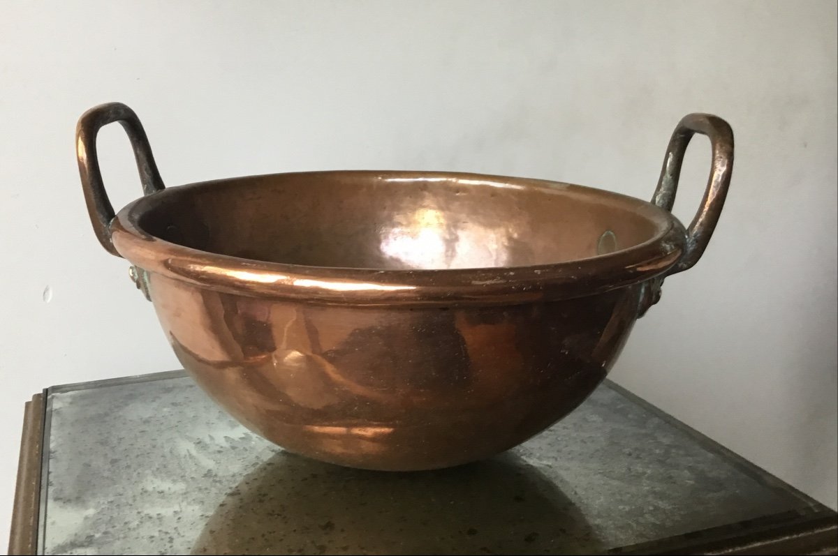 Cul De Poule In Polished And Varnished Copper, Early 19th-photo-4