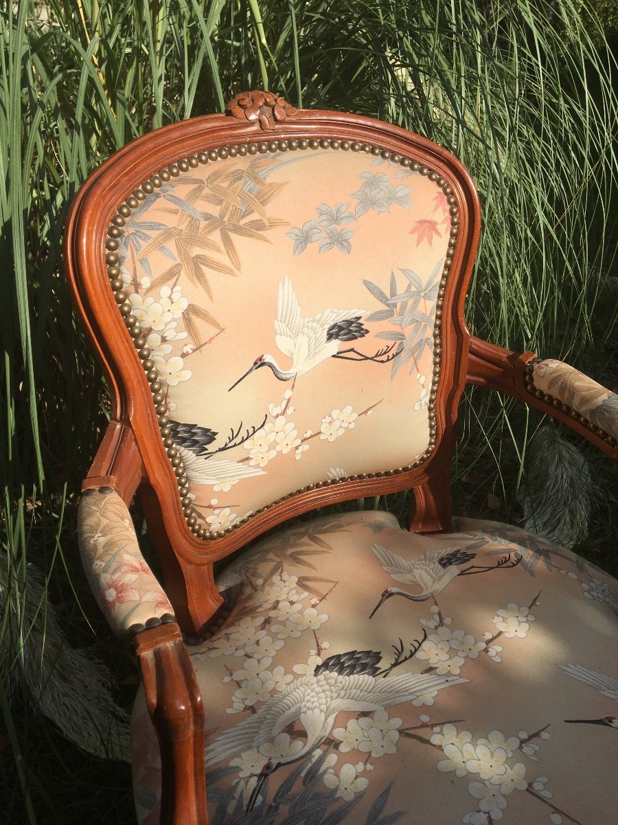 Fauteuil De Style Louis XV-photo-3