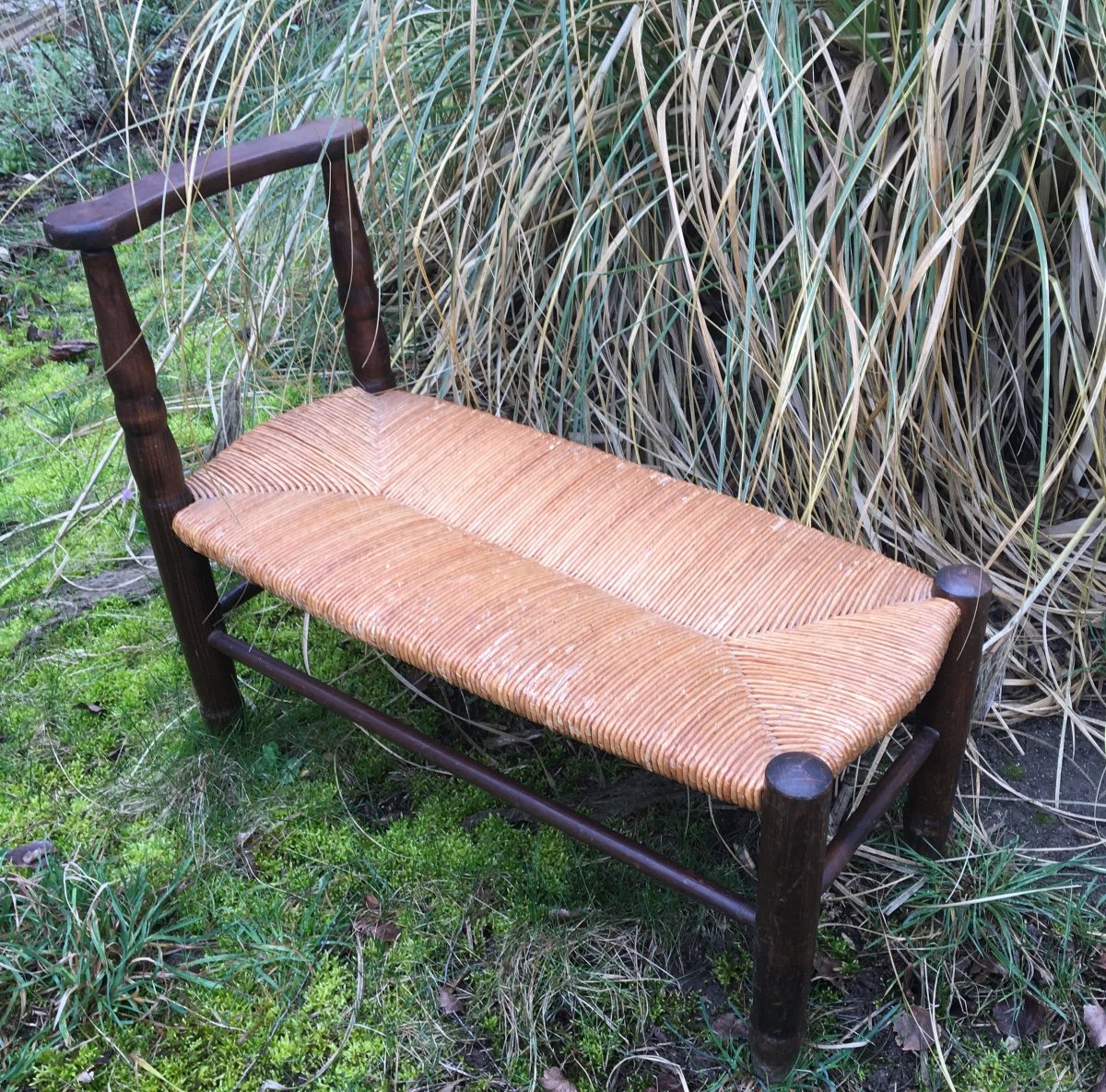 Petite Banquette De Coin De Feu Vers 1900-photo-1