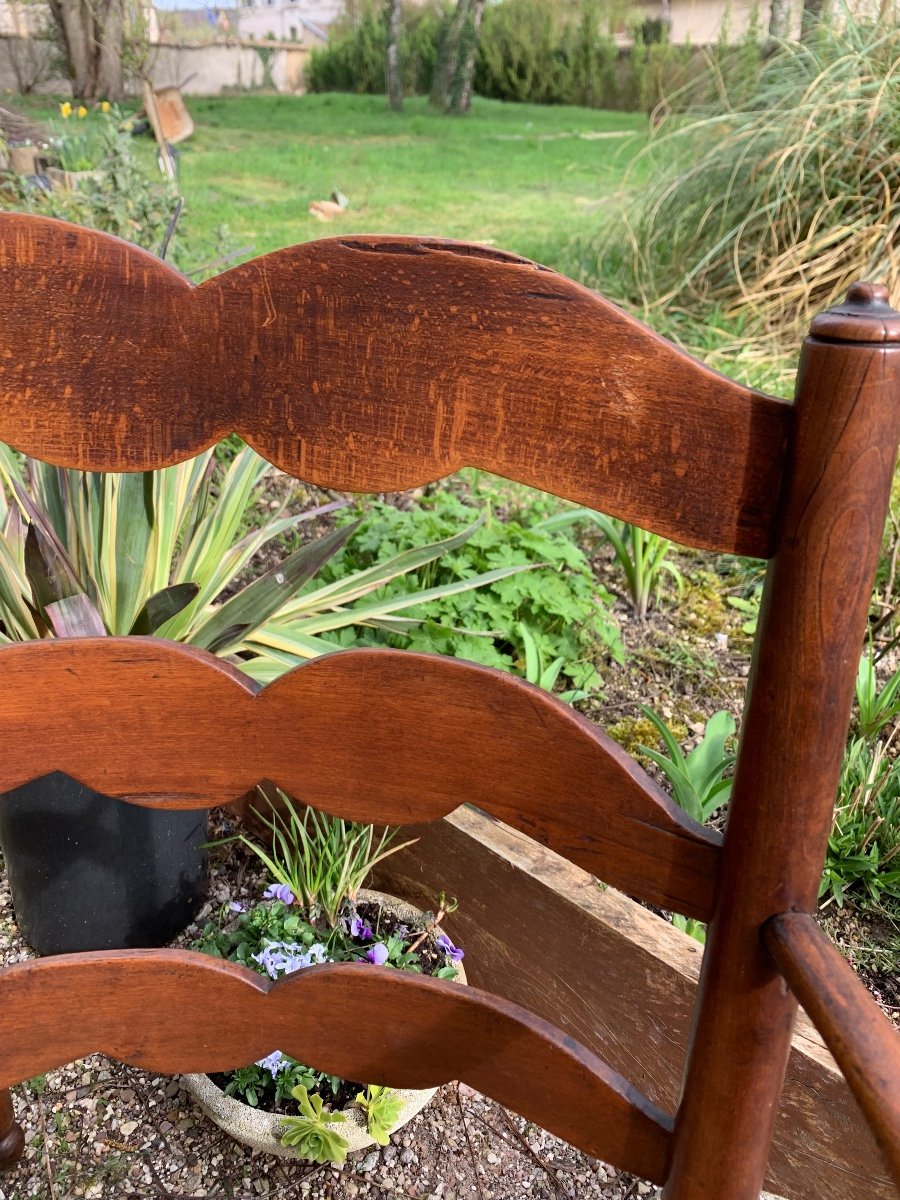 The Two Rustic Armchairs, 19th Century -photo-4