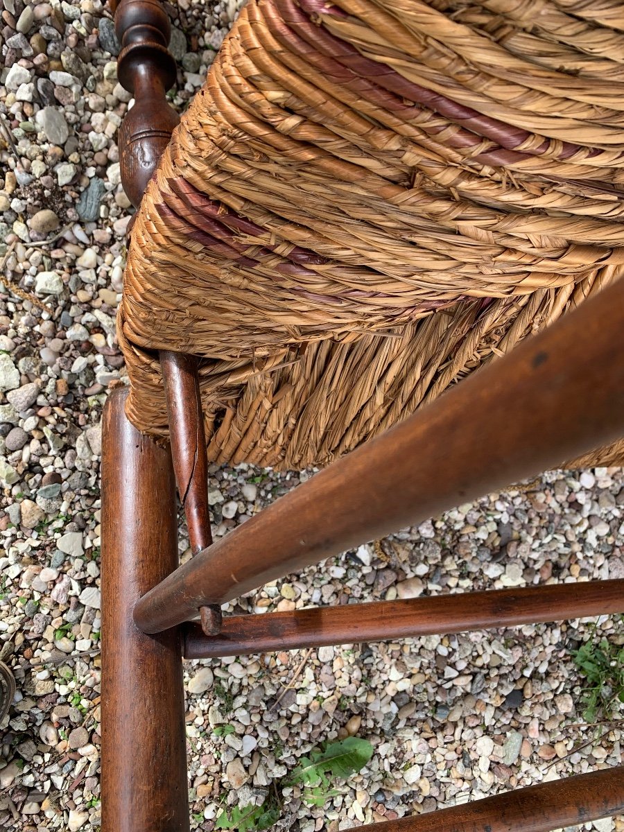 The Two Rustic Armchairs, 19th Century -photo-4