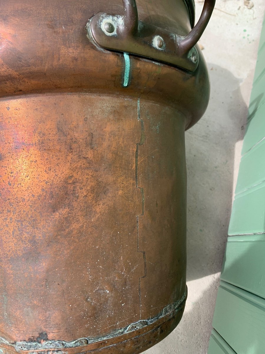 Very Large Covered Copper Tank -photo-2