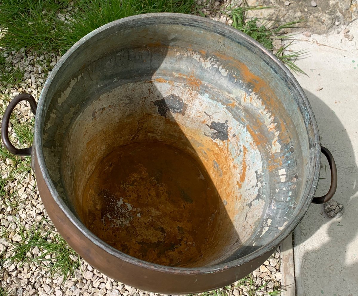 Very Large Covered Copper Tank -photo-6