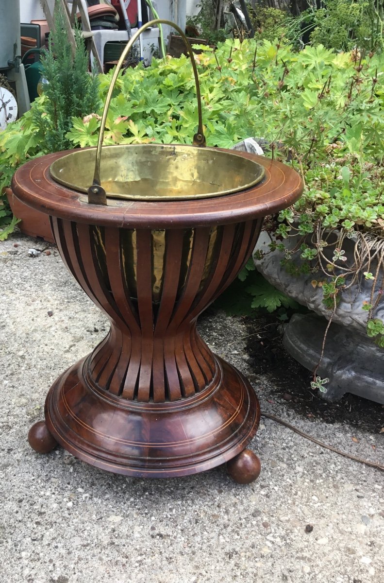 19th Century English Coal Bucket -photo-4