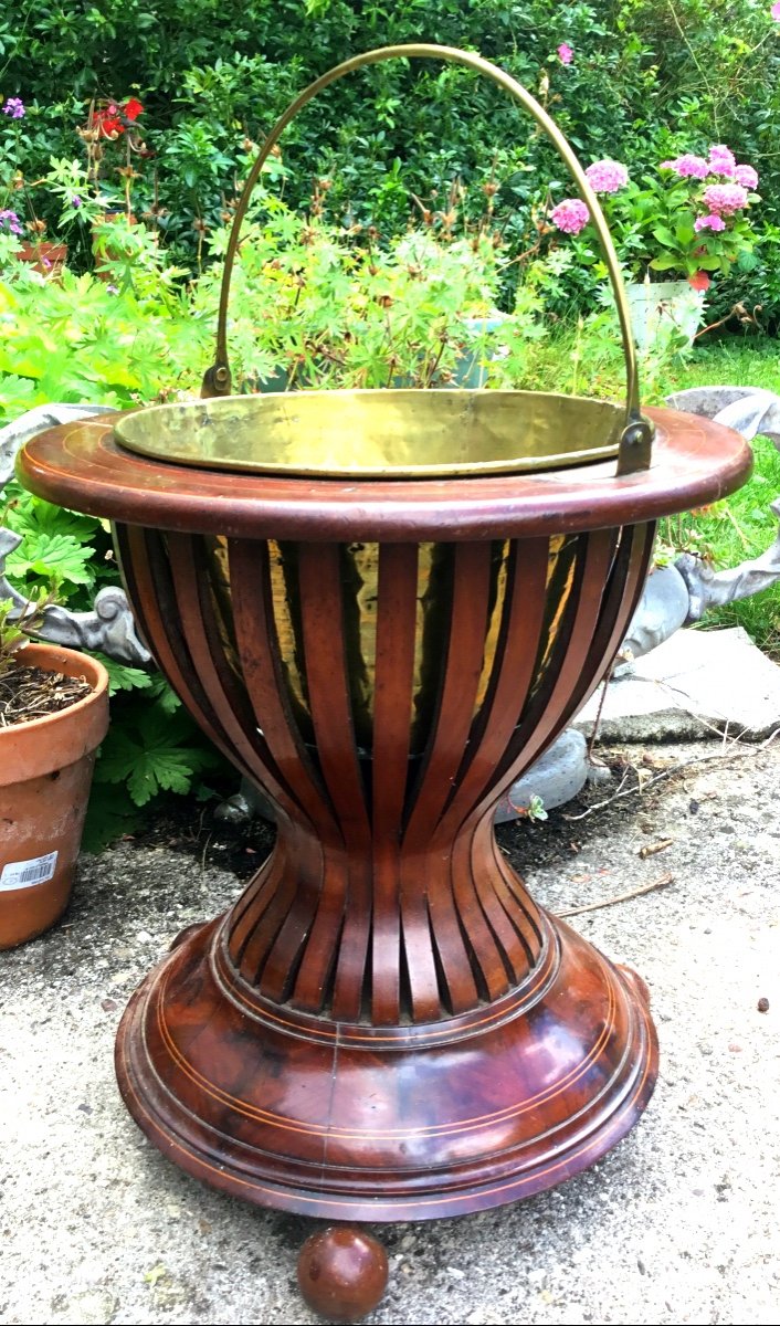 19th Century English Coal Bucket 