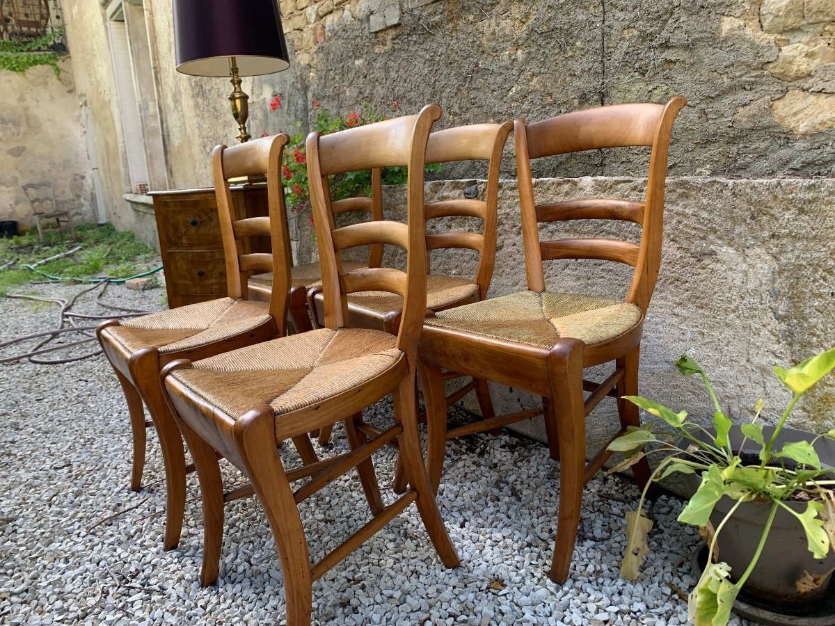 The Suite Of 5 Restoration Chairs -photo-4