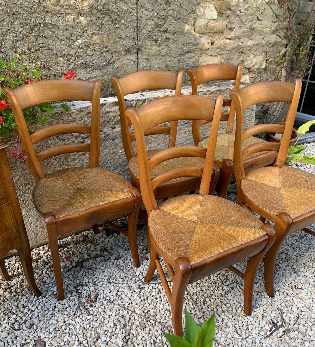 The Suite Of 5 Restoration Chairs -photo-6