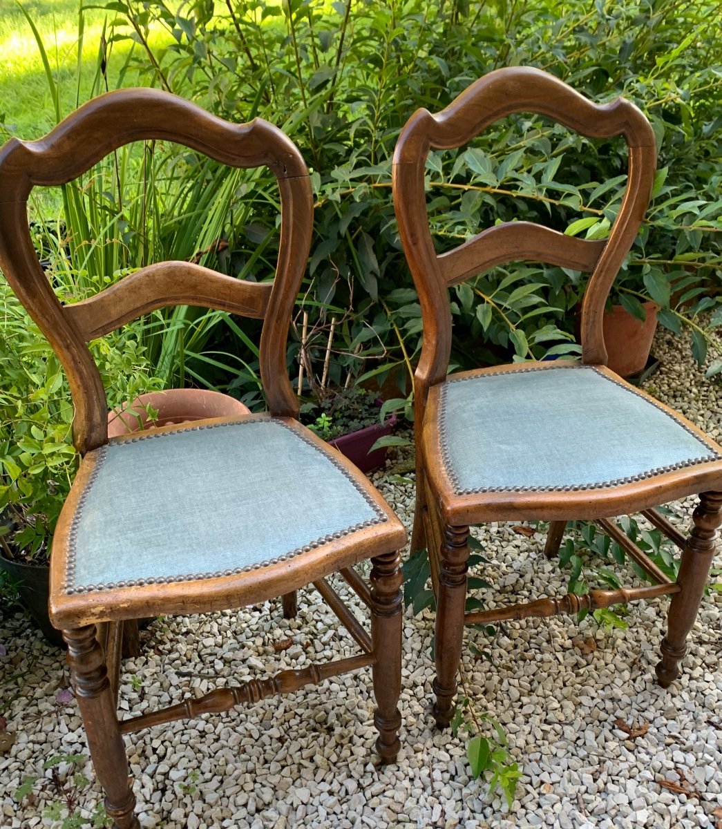 Les Deux Petites Chaises Napoléon III 