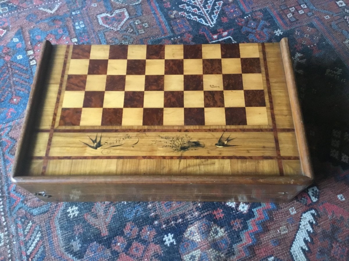 Inlaid Chess Set-photo-2