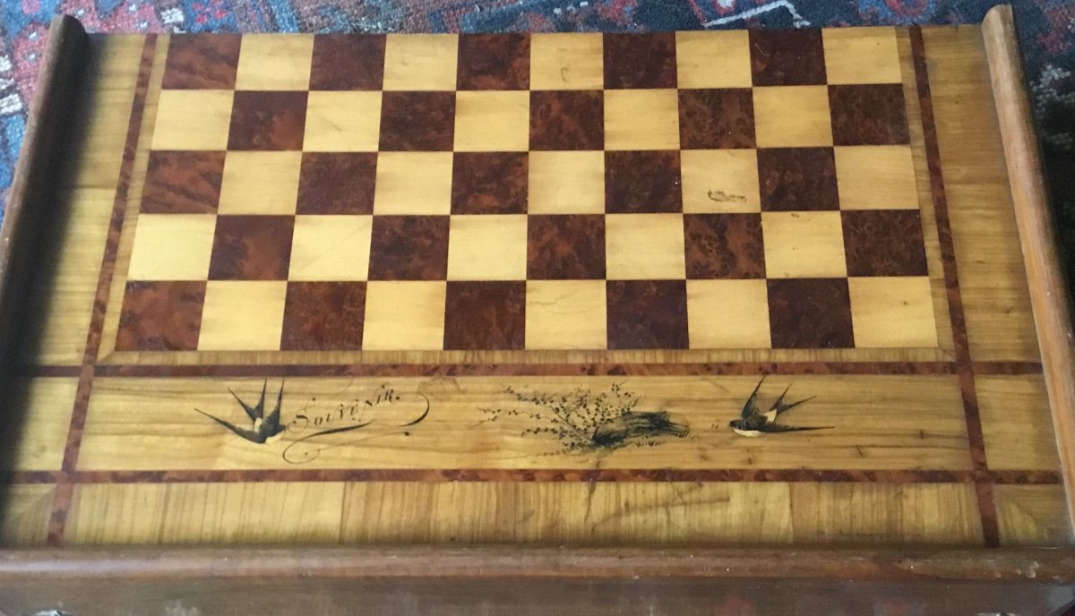 Inlaid Chess Set-photo-3