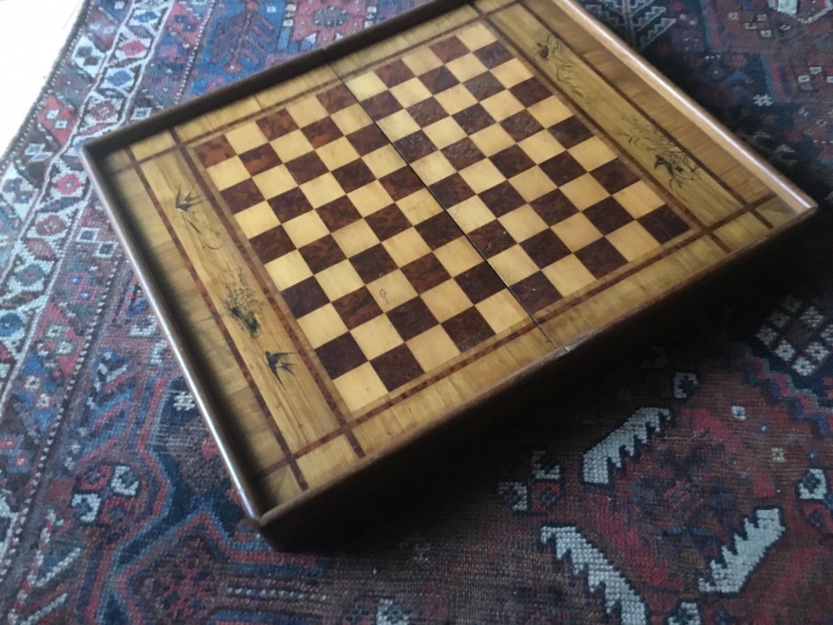 Inlaid Chess Set-photo-3