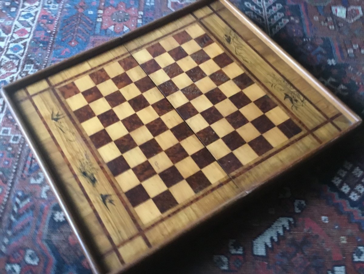 Inlaid Chess Set