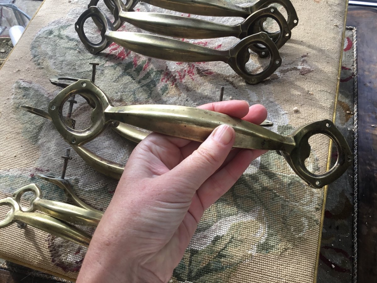 The Art Nouveau Bronze Handle Dlg By Hector Guimard-photo-6