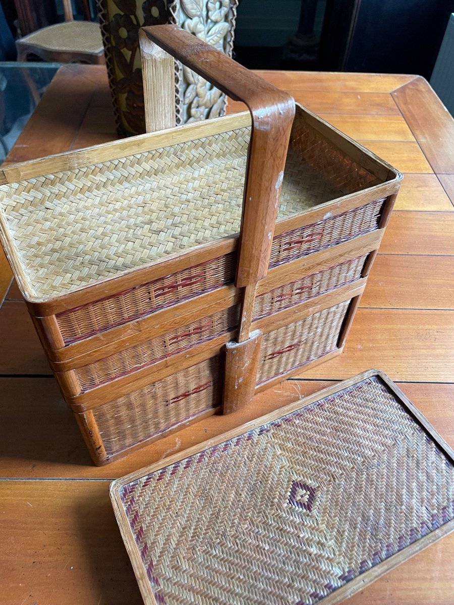 Wicker Picnic Box -photo-4