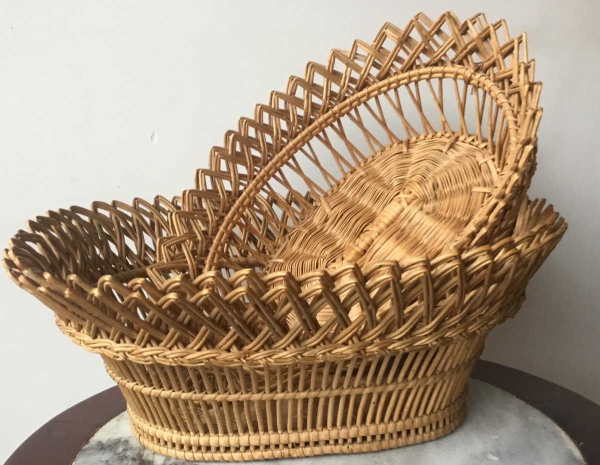 Folk Art The Two Woven Baskets 