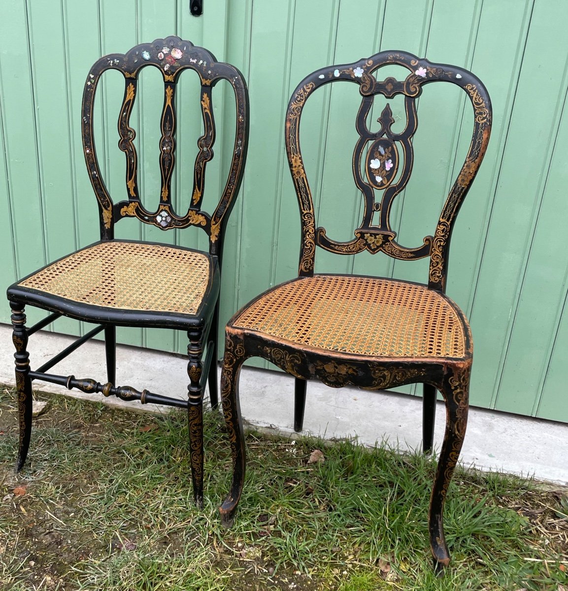 The Two Fine Chairs From The Napoleon III Period -photo-3