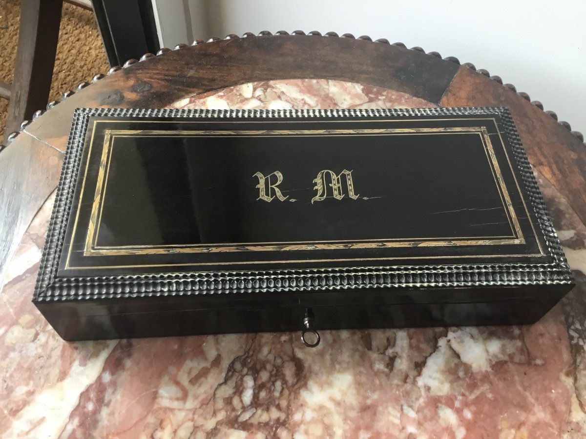 Napoleon III Monogrammed Rm Box-photo-2