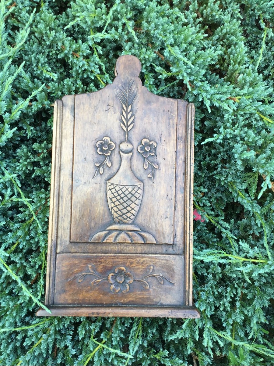 Folk Art, Sculpted Box, XIXth-photo-2