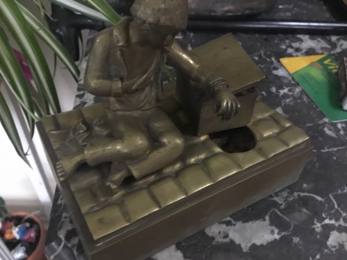 Inkwell In Bronze, Petit Vagabond-photo-1