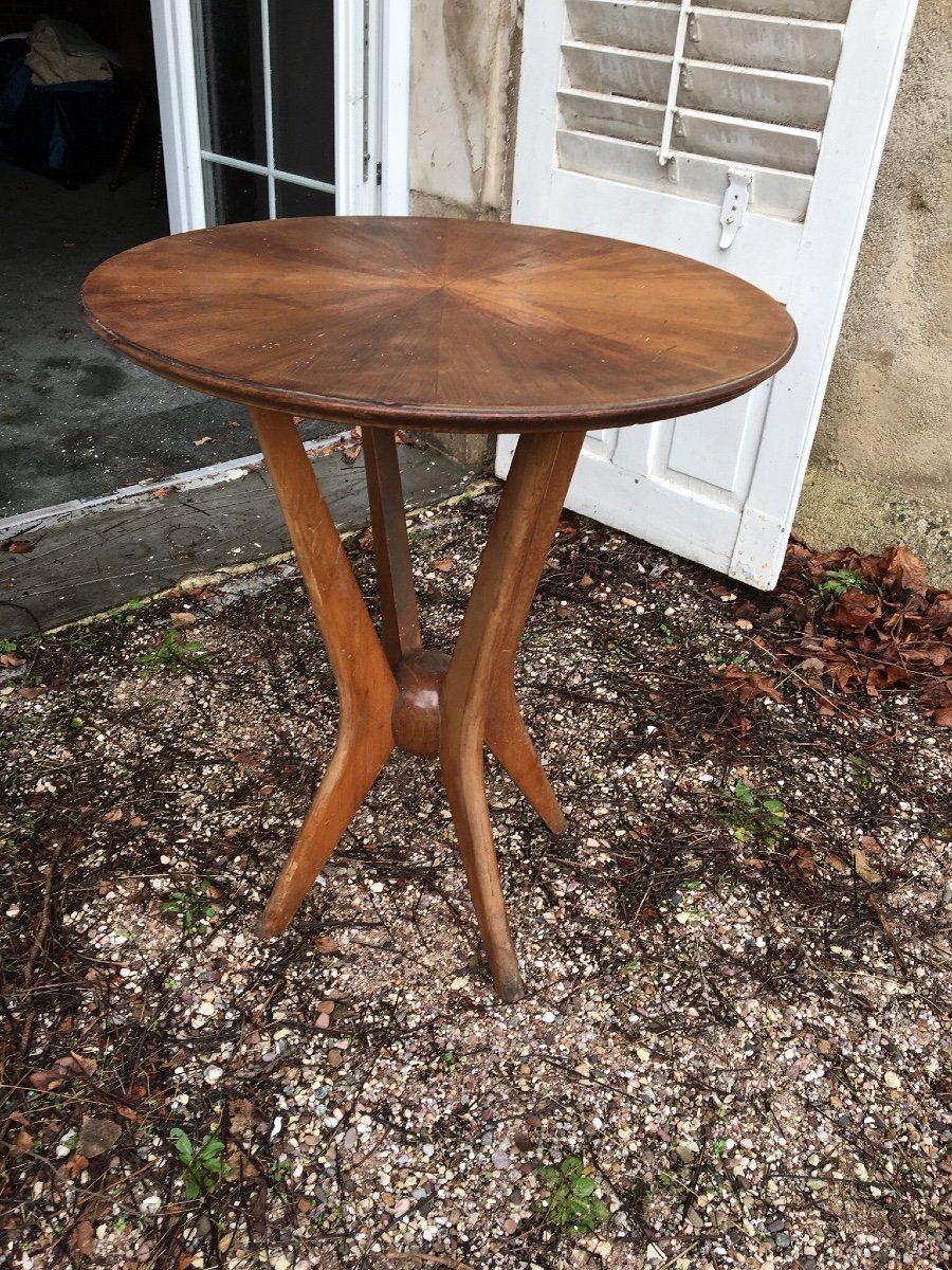 1950s Pedestal Table-photo-2