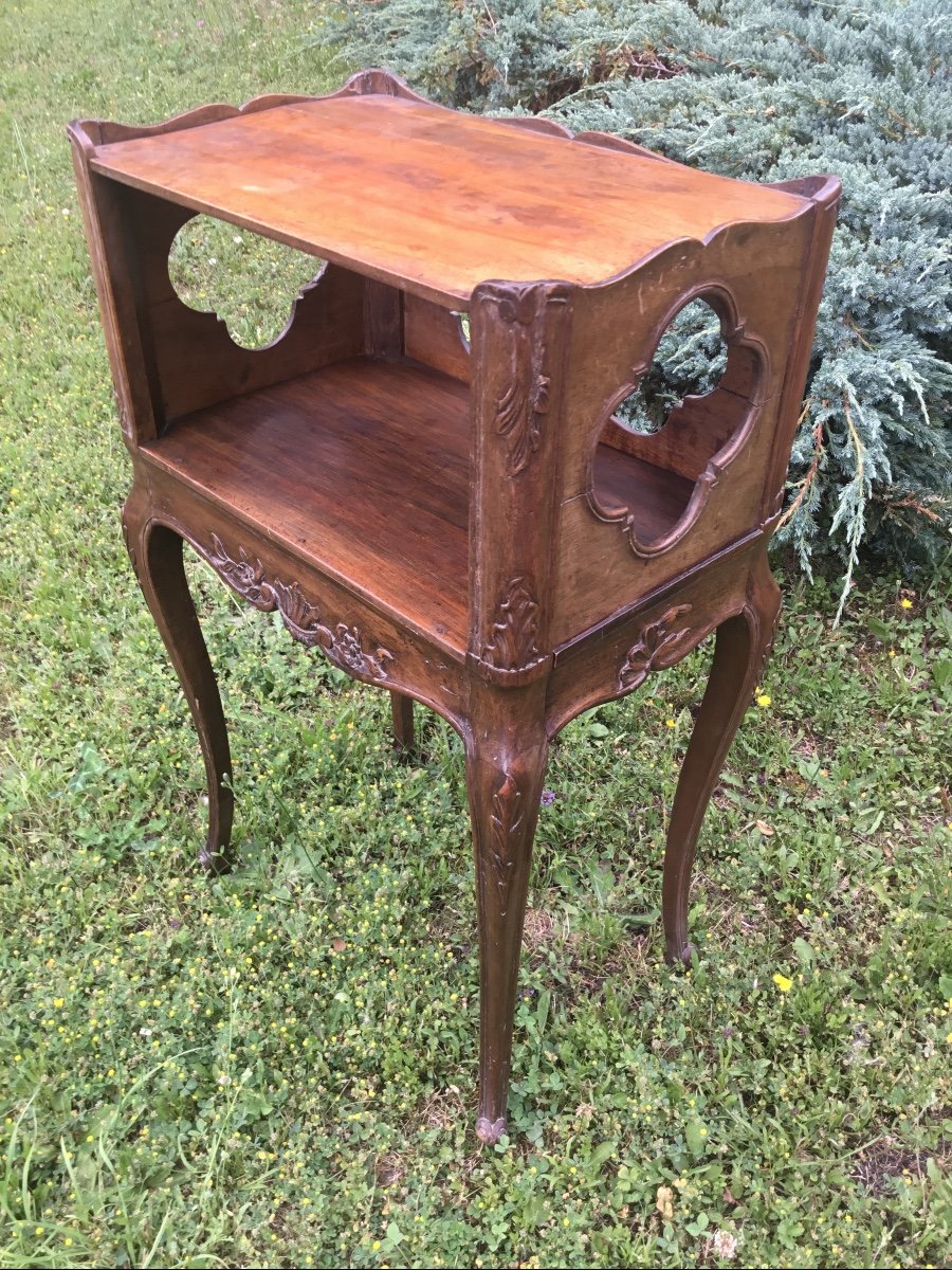 Louis XV Style Carved Bedside-photo-4