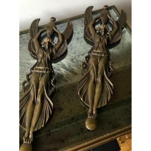The Pair Of Great Fame In Bronze