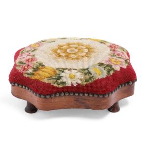 Veneer Footrest, Octagonal Shape