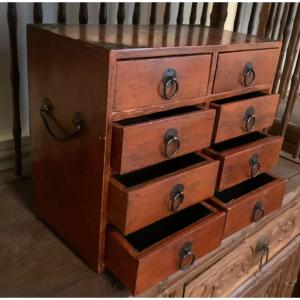 Small Korean Cabinet With 8 Compartments 