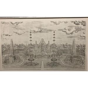 The Summer Palace Gardens. According To Giuseppe Castiglione