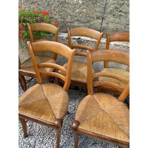 The Suite Of 5 Restoration Chairs 