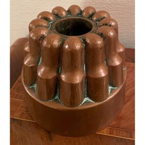 Copper Cake Or Jelly Mold, 19th Century